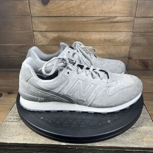 New Balance 696 Womens Size 7.5 Gray White Athletic Running Shoes Sneakers